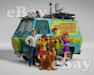 Rare Scoob Cartoon Color Photo Hanna Barbera Studios Scooby Doo Dvd Film
