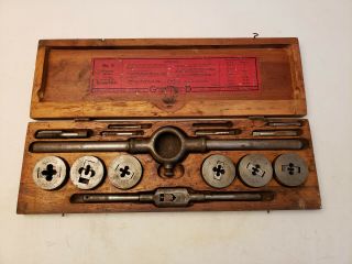 Vintage Greenfield Little Giant No.  5 Tap And Die Set
