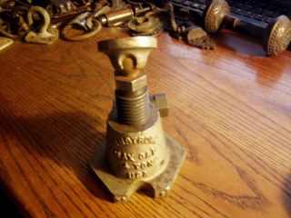 Vintage Armstrong Bros Tool Co No.  2 Machinist Screw Pedestal Leveling Jack