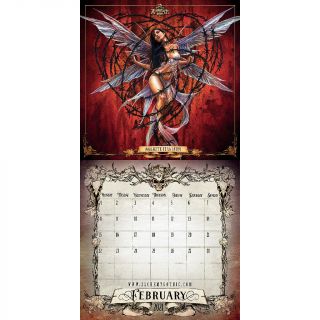 Alchemy Gothic Artwork Fantasy Wall Calendar 2021 16 Months Monthly