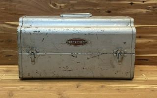 Vintage Craftsman Tool Box Lunchbox Toolbox Antique Mailbox Style