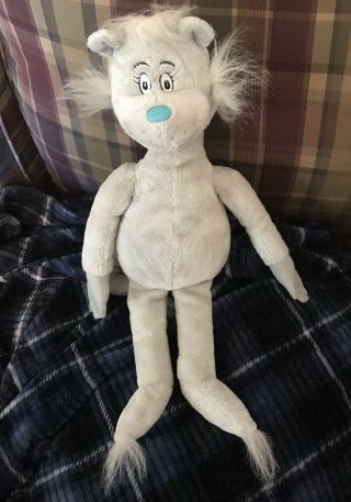 Dr Seuss Plush Gray Cat Stuffed Animal Kohls Cares If I Ran The Zoo 18 " Toy Doll