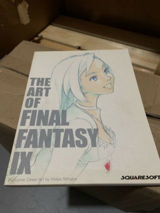 The Art Of Final Fantasy Ix - Art Book Rare