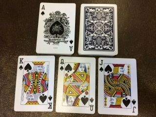 Antique Nyccc Gem No 53 Playing Cards,  Angel Back,  52/52 No Joker No Box C1919