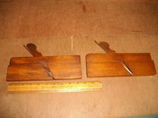 T603 Wood Molding Planes Matched Pair 5/8 " Hollow & Round A.  Mathieson & Son 10