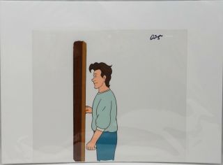The Real Ghostbusters Animation Cel & Hand Drawn Sketch Peter Venkman 146