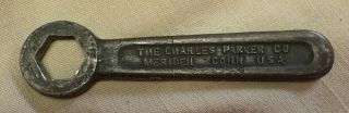 Vintage The Charles Parker Co.  No.  1 Vice Wrench Meriden Conn Usa 9/16