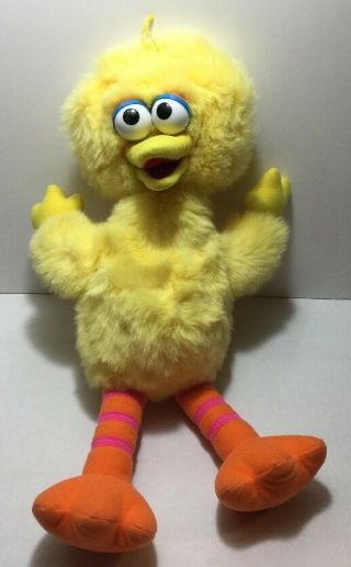 Big Bird Full Body 17 " Puppet Playskool Sesame Street Muppets