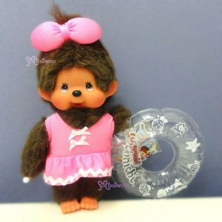 295902 Monchhichi S Size Plush Mcc Beach Side Story Swim Suits Girl With Floaty