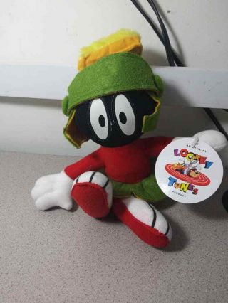 Looney Tunes Ace Warner Brothers Marvin The Martian 12 " Plush Figure