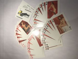 Wp Art Studios Vintage Nude Naked Women Deck Of Playing Cards Models 1950s