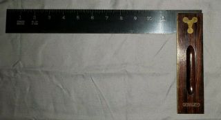 Vintage Stanley Sweetheart No.  20 Made In Usa 12 Inch Square Wood Handle Tool