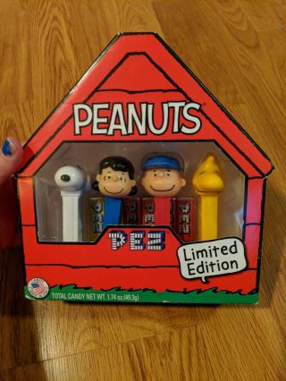 Peanuts Limited Edition Pez Set 1995 Snoopy Lucy Charlie Woodstock