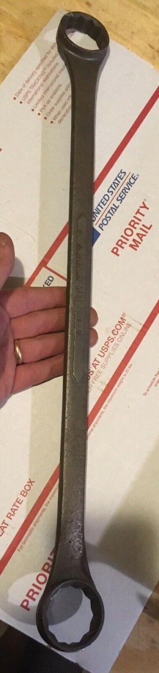 Vintage Durochrome Box End Wrench 1 7/16” 1 1/2”