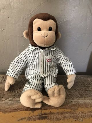 12 " Tall Curious George Stuffed Toy By Gund