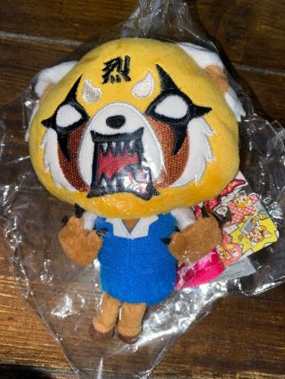 Aggretsuko Death Metal Plush By Sanrio 6” In Little Tokyo In Bag