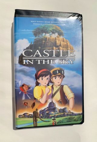 Castle In The Sky Vhs - Hayao Miyazaki,  Studio Ghibli - Disney Anime