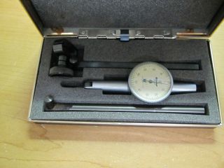 Mitutoyo 513 - 104 Dial Test Indicator.  0001 " In Case Sticky,  Read Desc.