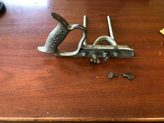 Early Nickel Plated Body For Stanley No.  50 Light Combo.  Plane And Parts
