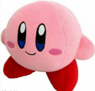 Nintendo Game Kirby Plush Toy Standing Pose Soft 14cm Tall