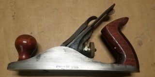 Fulton Tool Co.  Wood Hand Plane No.  3710 Carpenters Tool 9 - 1/4 "