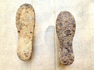 CAST IRON SHOE COBBLER MOLDS: Dug With A Metal Detector In TOMBSTONE ARIZONA 3