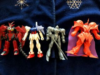 Loose - Escaflowne Guymelefs,  Gundam Mobile Suits Models [unpainted] - Bandai