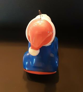 Vintage Peanuts Snoopy in a Car Ceramic Christmas Ornament 2