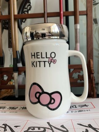 Hello Kitty Ceramic Mug With Mirror -