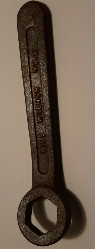 Charles Parker Vise Wrench Co No.  2 Vise Wrench