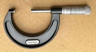 L.  S.  Starrett Co.  No.  436p 1 - 2 " Micrometer Caliper