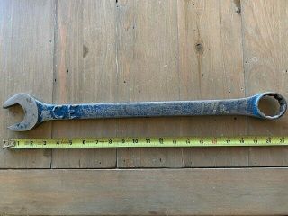 Williams Superrench No.  1178 1 - 1/2 " Combination Wrench Usa Made