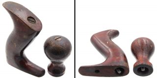 Rosewood Handle & Knob For Ward 