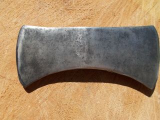 VINTAGE COLLINS DOUBLE BIT AXE AX HEAD MARKED CITY OF KALISPELL WEIGHT 2LB 13OZ 3