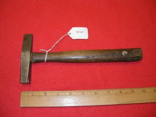 Riveting Hammer Style Blacksmith Hammer With Narrow Rounded Straight Peen