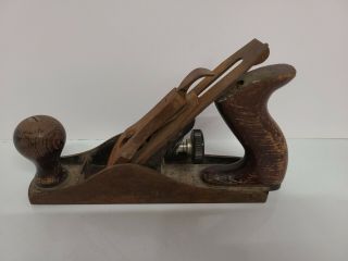 Vintage Stanley Bailey No.  3 Smooth Woodworking Plane.