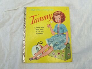 Tammy A Little Golden Book,  1963 Cut C Book
