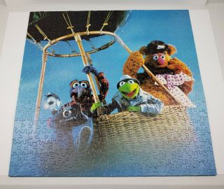 1981 Mb The Great Muppet Caper 450 Jigsaw Puzzle Hot Air Balloon Kermit Complete