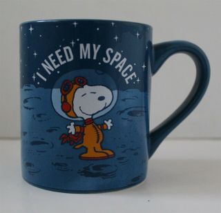 Peanuts Snoopy Astronaut I Need My Space Mug Coffee Cup