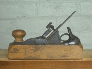 Stanley No 122 Liberty Bell Plane With Wooden Base