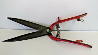 Wiss Vintage Gardening Shears Forged 5600 Trimmer Clippers Locking 5 " Blades Old