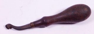 Pre 1905 H F Osborne Leather Tool 3 Leather Creaser Slf5a - 1