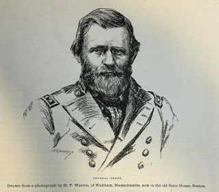 1896 Ulysses S.  Grant As Colonel Of The Twenty - First Illinois Civil War