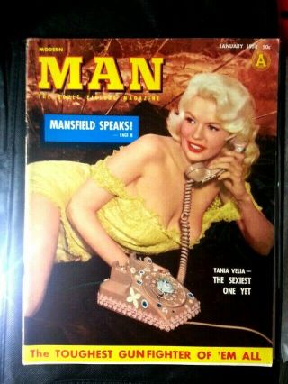 1958 Modern Man Jan Hunting,  Cars,  Jayne Mansfield,  Tania Velia Rusty Fisher