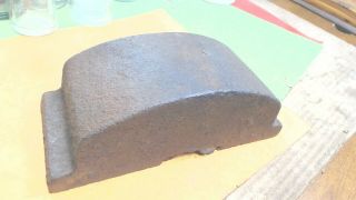 Vintage - Blacksmith - Cast Iron - Radiused Bench - Anvil 22 - 1/4