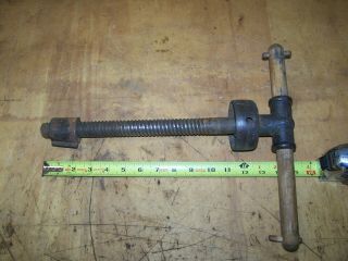 Antique/vintage Carpenter Workbench Acme Thread Vice Screw
