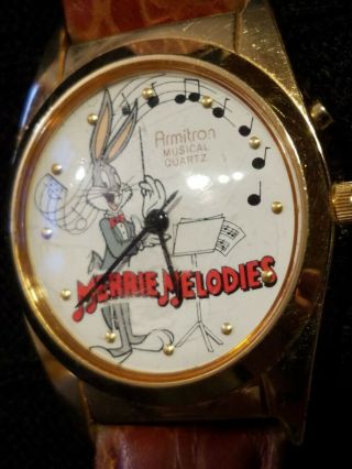 Armitron - Bugs Bunny Merrie Melodies Watch - plays Looney Tunes theme 2