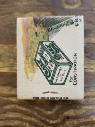 Crazy Water For Constipation Crazy Water Hotel Mineral Wells Texas Matchbook