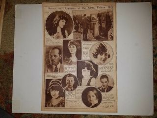 Lorna Doone Buster Keaton Billie Dove Madge Bellamy Jack Holt 1922 Mw Pictorial