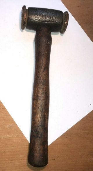 Thor Copper Hammer Made In England Antique Vintage